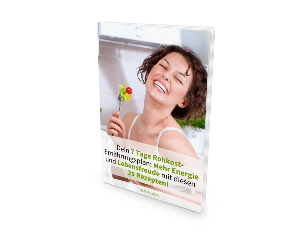 Rohkost Ernährungsplan (PDF) für 7 Tage Rohkost Diät - gratis!